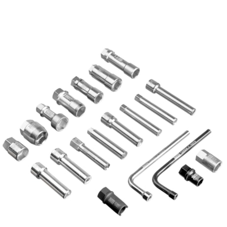 Conjunto de Chaves para Troca de Amortecedores Dianteiros e Traseiros 20 Peças 103700 RAVEN-6e9388f7-67e6-4ade-812a-0ee0e9655426