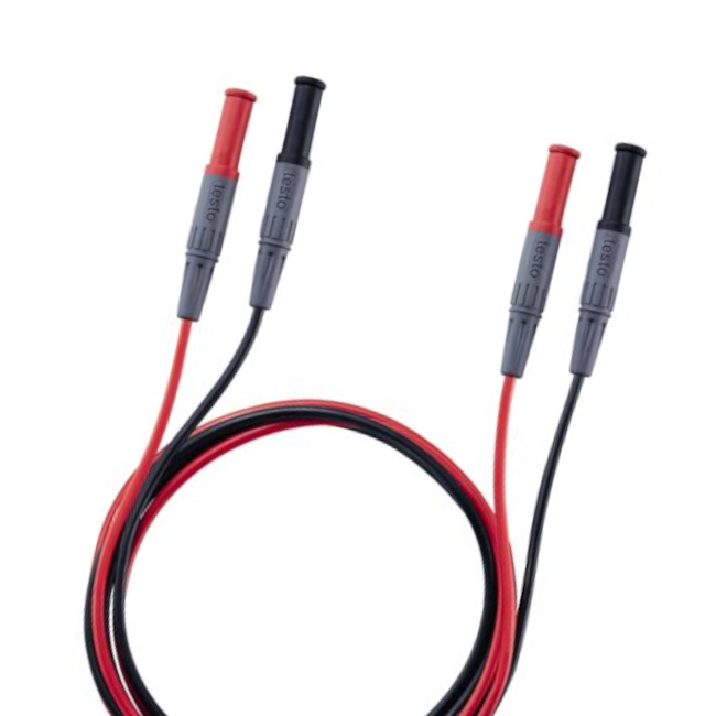 Conjunto de Extensão Ponta Prova com Plugue Reto 0590 0013 TESTO-f15c74f3-8996-4a16-8e9b-e3328355a9ed