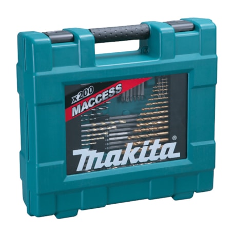 Conjunto de Ferramentas Maccess com 200 Peças D-37194 MAKITA-7ccaab11-c640-429c-a83d-dbe911a97617