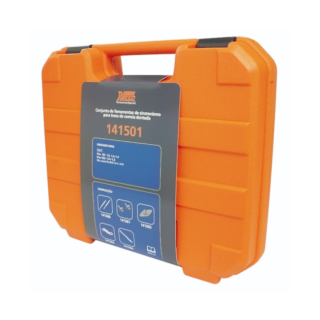 Conjunto de Ferramentas para Sincronismo de Motores Fiat Fire 141501 RAVEN-6876eea5-c0fa-45ea-bdac-d6d0b5fac214