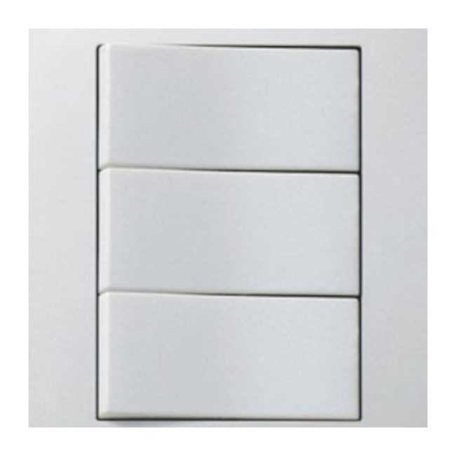 Conjunto de Interruptor Simples 4x2 3 Módulos 10A 250V 613100 PIAL-ee000d27-9220-4d59-8a0c-3340ef80498a