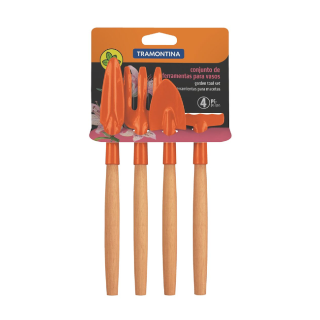 Conjunto de Jardinagem para Vasos com 4 Peças 78104801 TRAMONTINA-edef311e-64e2-4558-868c-bcc3b0448a4a
