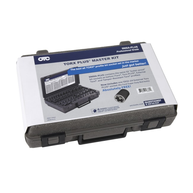 Conjunto de Soquetes Torx 52 Peças 5900A-PLUS OTC-b57e516d-084d-4258-9d7e-0d6d4b61aeab