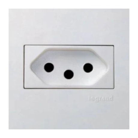 Conjunto de Tomada Horizontal 2P+T 4x2 1 Módulo 20A 250V 615081 PIAL-98ac902b-6d75-414c-99a2-1a0210b5fc2a