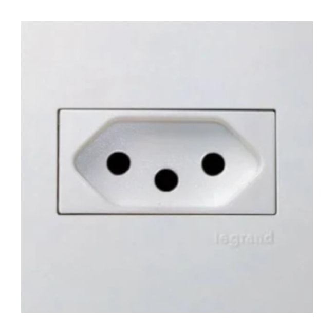 Conjunto de Tomada Horizontal 2P+T 4x2 1 Módulo 20A 250V 615081 PIAL-0e6d8d84-8fdd-482b-82ae-fb409aa2eb2d