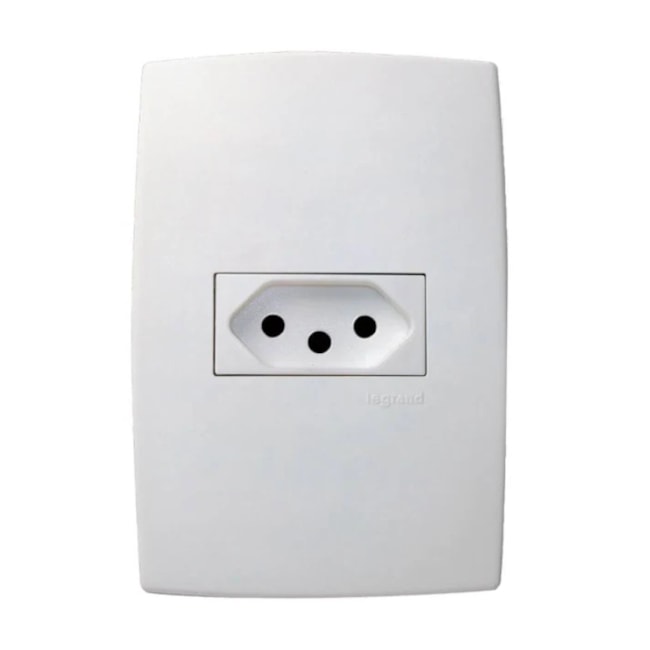 Conjunto de Tomada Horizontal 2P+T 4x2 1 Módulo 20A 250V 615081 PIAL-1c24bd88-b2ba-442a-b932-e5080e4ca79c