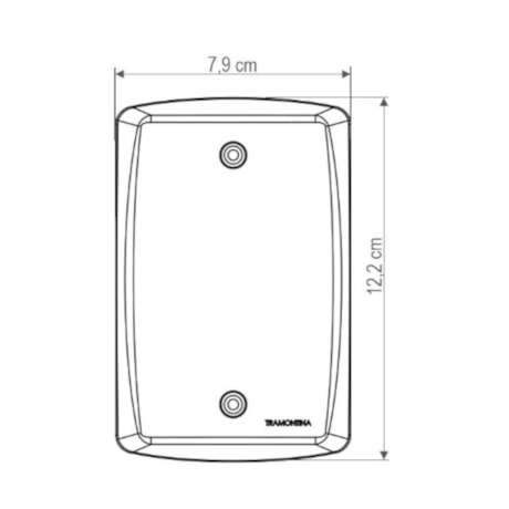 Conjunto de Tomada Horizontal 2P+T 4x2 1 Módulo Vermelho 20A 250V 57145/015 TRAMONTINA ELETRIK-74f83096-9d72-4f3f-85a7-f0936ab07839