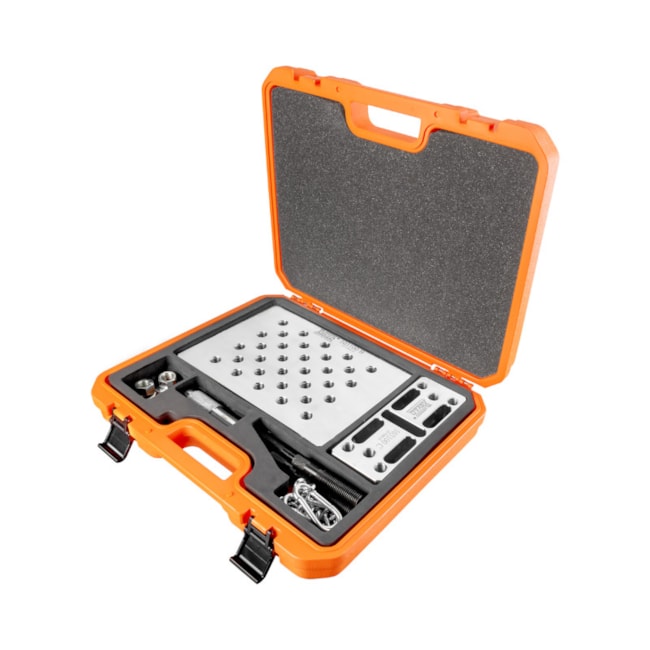 Conjunto para Instalar e Extrair Rolamentos de Roda Dianteira e Apoiar Mangas de Eixo 29 Peças 103100 RAVEN-524c92ed-03e5-4f47-9c81-27def5df0215