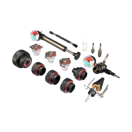 Conjunto para Teste do Sistema de Arrefecimento de Utilitários a Diesel Caminhões Ônibus 109682 RAVEN-29da88ae-6acd-47f1-a355-17d7414b5aaf