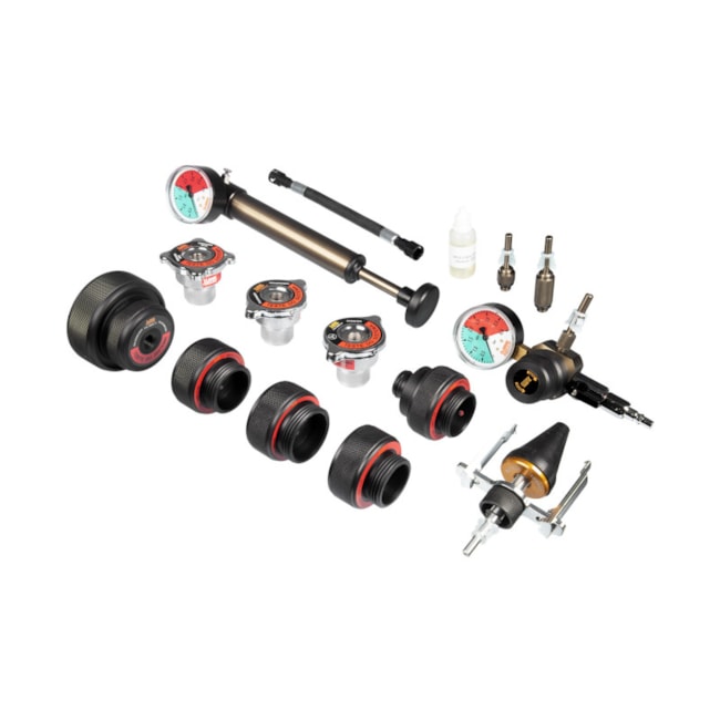 Conjunto para Teste do Sistema de Arrefecimento de Utilitários a Diesel Caminhões Ônibus 109682 RAVEN-707d4751-c45b-4356-819d-d5b6aeff660d