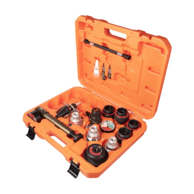 Conjunto para Teste do Sistema de Arrefecimento de Utilitários a Diesel Caminhões Ônibus 109682 RAVEN-741d30c6-7e00-4e8f-9322-259d348203ce