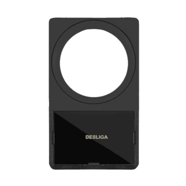 Conjunto Porta Plaqueta de Desligar Preto APP30-120 WEG-2130278d-e266-46e8-919d-5fc651bcd41a