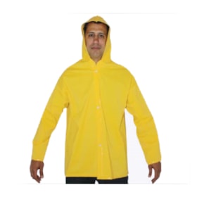 Conjunto PVC Forrado Amarelo Tamanho G 533 BRASCAMP