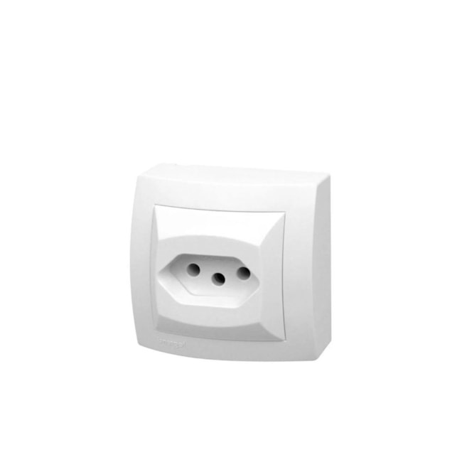 Conjunto Sobrepor 1P 1 TOM 2P + Terra 10A Branco 675060 PIAL-fed0b93a-e71d-44bc-84d6-f969bf427618