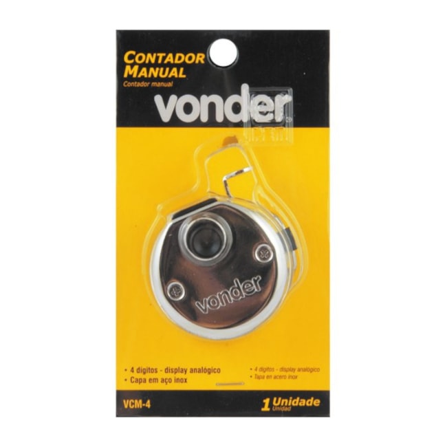 Contador de Volume Uso Manual 4 Dígitos 3868400000 VONDER-0678e4f3-4e41-46f7-9db4-83c6f826e438