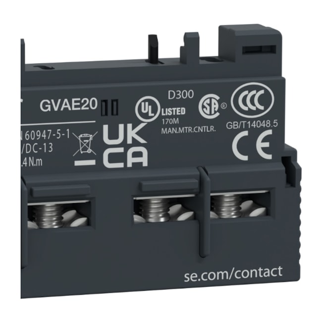 Contato Auxiliar Instantâneo Frontal 2NA Tesys GVAE20 SCHNEIDER-35230bde-05e9-41cc-a8d9-36afc9c82354
