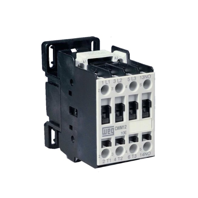 Contator 3P 12A 220V 50/60HZ 1NA CWM12-10-30 D23 WEG-1ab8d510-5c91-4ba6-87b1-ca0d43240b15