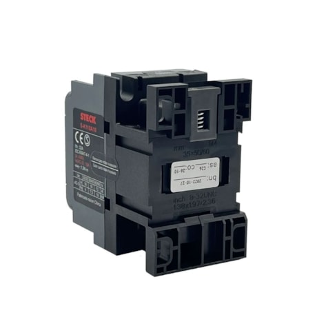 Contator 3P 18A 220V 1NA SK118A10M STECK-408d28fa-7598-48ec-ac06-8f5ab628f76c