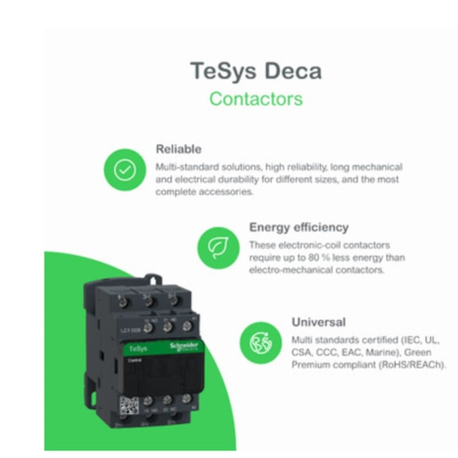 Contator 3P 25A 110V 1NA+1NF Tesys D LC1D25F7 LC1D25F7 SCHNEIDER-f2c28e41-a765-4468-ba20-4f54a006a7d5