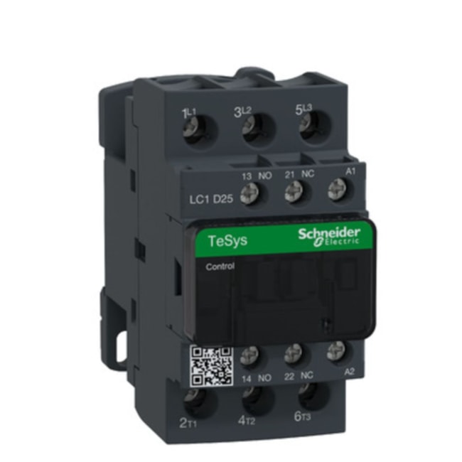 Contator 3P 25A 110V 1NA+1NF Tesys D LC1D25F7 LC1D25F7 SCHNEIDER-5b60d15a-d27d-4404-98d7-a2e8b7e84612