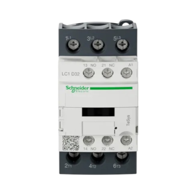 Contator 3P 32A 220V 1na+1nf Tesys D LC1D32M7 SCHNEIDER-1fe428d6-307d-4250-8e41-564da1990366