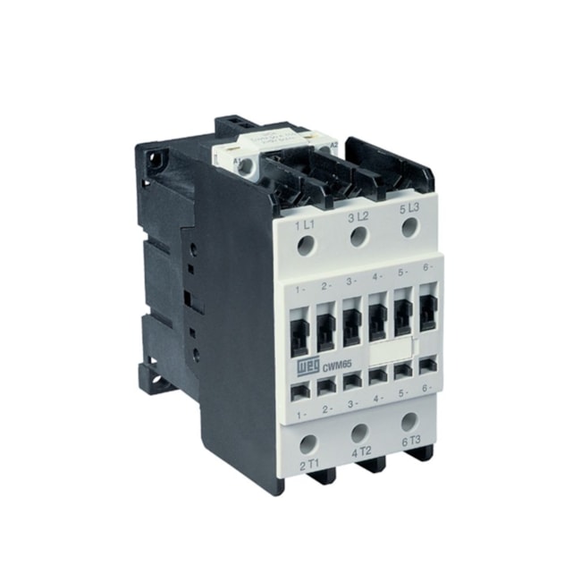 Contator 3P 65A 220V 50/60HZ 1NA 1NF CWM65-11-30 D23 WEG-190a84d6-69dd-40a9-aa0f-0606e41d04f8