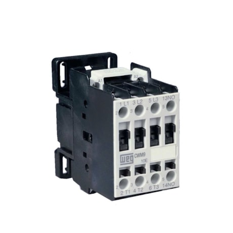 Contator 3P 9A 220V 50/60HZ 1NA CWM9-10-30 D23 WEG