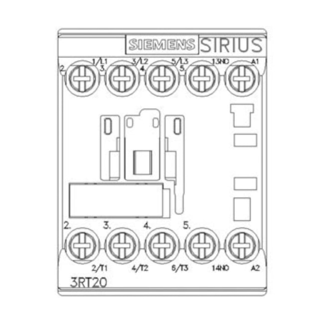 Contator AC3 Tripolar 12A 220V 1nf 3RT2017-1AN22 SIEMENS-4304e03a-88c3-4f04-a258-5e32349acacc