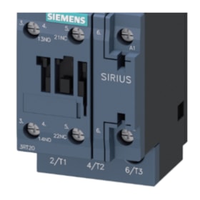 Contator de Potência 3P 17A 110V 1NA+1NF 3RT20251AG20 SIEMENS