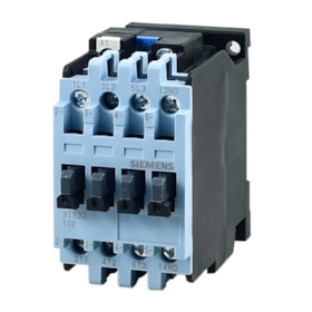 Contator de Potência 3P 9A 220V 1 NF 3TS30010AN2 SIEMENS