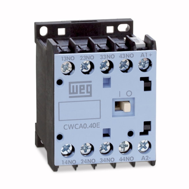 Contator Mini 10A 220V 2NA+2NF CWCA0-22-00V26 WEG-10c6ee48-93db-466b-8d61-bc5601051f3d