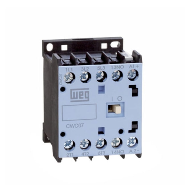 Contator Mini 3P 12A 220V 50/60HZ 1NA CWC012-10-30D23 WEG-41706b1f-5e39-4127-befd-7f9b51cb55a0