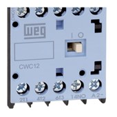 Contator Mini Tripolar 12A 220V 1na CWC012-10-30 V26 WEG