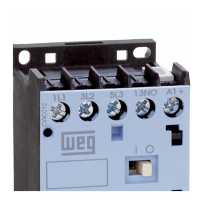 Contator Mini Tripolar 12A 24V 1na CWC012-10-30 C03 WEG-10806b69-5e9b-49e7-be69-8ffa18eeba6f