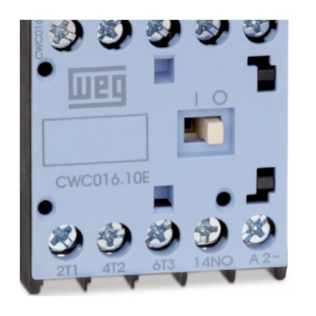 Contator Mini Tripolar 16A 220V 1na CWC016-10-30 V26 WEG