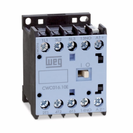 Contator Mini Tripolar 16A 220V 1na CWC016-10-30 V26 WEG