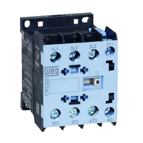 Contator Mini Tripolar 25A 220V 1nf CWC07-01-30 V26 WEG-90685fc0-5770-43b2-ba94-75abbbfd52ee