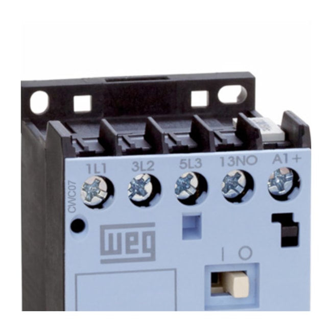 Contator Mini Tripolar 7A 220V 1na CWC07-10-30 V26 WEG-601ef0b3-b343-41c4-b696-72067f46f4c1