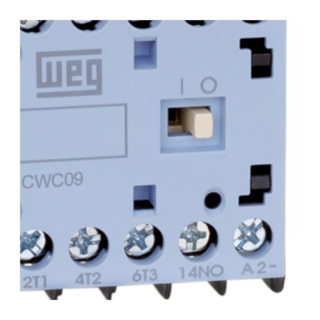 Contator Mini Tripolar 9A 220V 1na CWC09-10-30 V26 WEG
