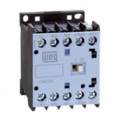 Contator Mini Tripolar 9A 220V 1na CWC09-10-30 V26 WEG
