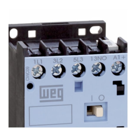 Contator Mini Tripolar 9A 220V 1nf CWC09-01-30 V26 WEG-07313193-f28c-466d-a9d8-d2e90e41e385