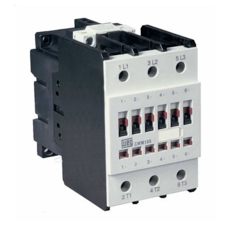 Contator Tripolar 105A 220V 1na + 1nf CWM105-11-30 V26 WEG-6319b0d2-e601-44b2-8f8a-07c62b029e42
