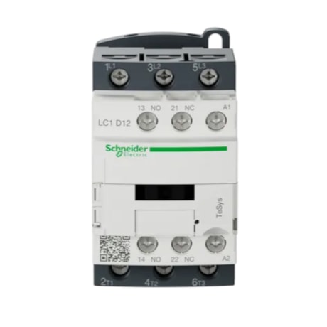 Contator Tripolar 12A 220V 1na+1nf Tesys D LC1D12M7 SCHNEIDER-f6529b1c-1774-4521-976f-9f28c8ac1eaa