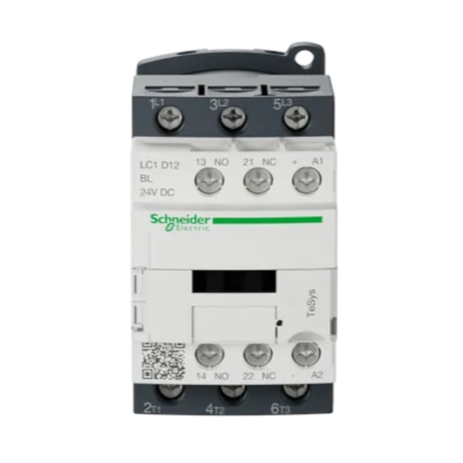 Contator Tripolar 12A 24VCC 1na+1nf Tesys D LC1D12BL SCHNEIDER-15d51255-187e-40d7-b2b5-c7c5663db4fa
