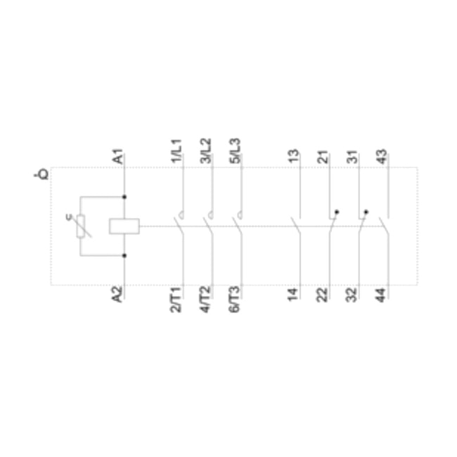 Contator Tripolar 150A 220V/240V 2na+2nf 3RT1055-6AP36 SIEMENS-0032f22b-654d-4181-b686-666f4b16a260