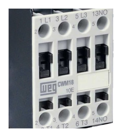 Contator Tripolar 18A 220V 1na CWM18-10-30 V26 WEG-1e68bb3f-8e30-4d6a-8fa2-061a32a9fcc0