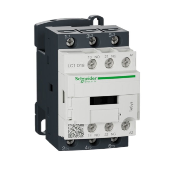 Contator Tripolar 18A 24V 1na+1nf Tesys D LC1D18B7 SCHNEIDER-308b1b40-ce8e-4bf2-b57d-7db51c31988a