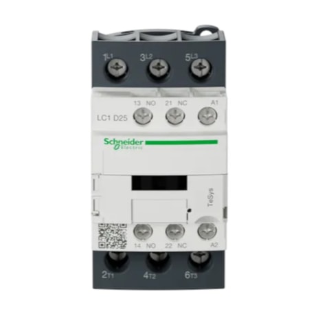 Contator Tripolar 25A 220V 1na+1nf Tesys D LC1D25M7 SCHNEIDER-d4d96e92-a070-404b-bf84-2c4b235fa665