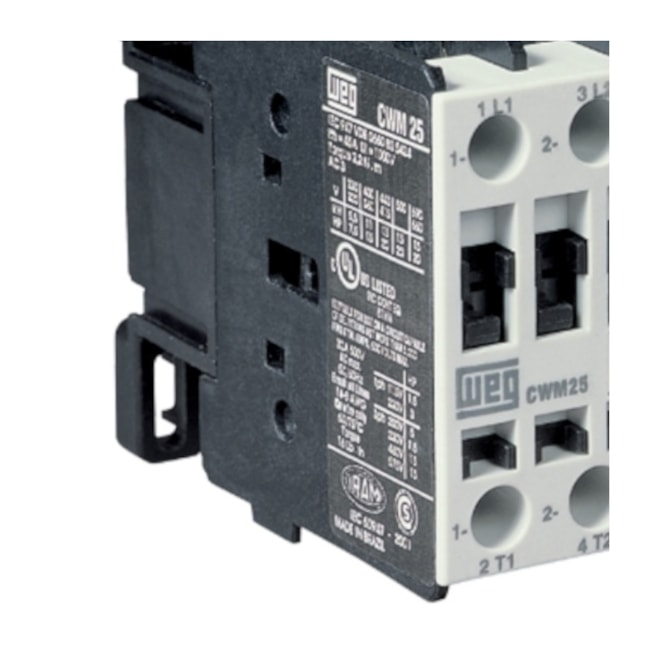 Contator Tripolar 25A 220V 1na CWM25-10-30 V26 WEG-08e8569b-5790-4232-bc8d-a1bfb28df2c7