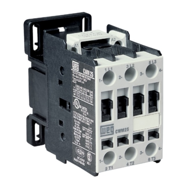 Contator Tripolar 25A 220V 1na CWM25-10-30 V26 WEG-2399b049-3576-45fc-adbb-a961d6da56e7